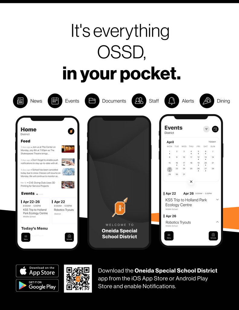 It's everything OSSD, in your pocket.